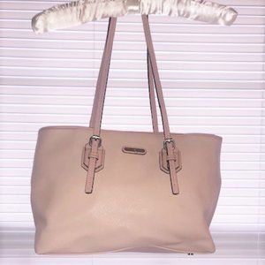 Dana Buchman nearly new purse in a dusty pink.